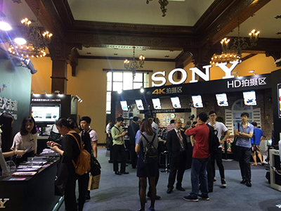 索尼产品链惊艳亮相2016上海电视节