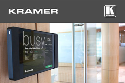 克莱默推出会议预约管理平台EventBoard-Kramer@Work 完整会议解决方案