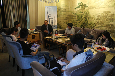 奥图码媒体恳谈会在京举行