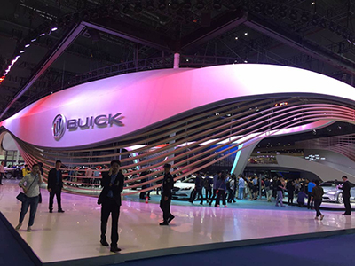 聚音宝2017上海国际车展上定向解说为别克加分