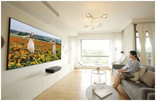 用明基激光超投电视i955L，治愈快节奏生活的疲劳