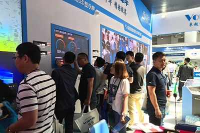 Voury卓华大屏显示及拼接控制整体解决方案引燃济南安博会现场