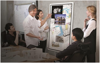 更高效的多屏协作，三星商显带来全新会议体验