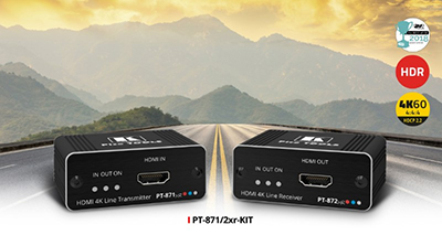 克莱默4K 4:4:4 HDR DGKat 2.0延长器传输距离远