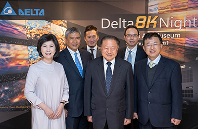 台达8K投影创新演绎未来艺术 惊艳日本森美术馆贵宾之夜