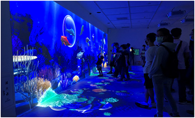 科视Christie激光投影机和图像处理解决方案使游客徜徉在台湾新开放Xpark水族馆的蓝色海洋中