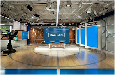 奥拓Mini LED亮相美国芝加哥电视台