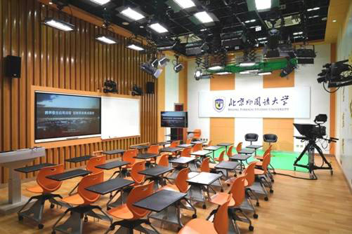 北京外国语大学4K智能教室 打造高品质智慧教室示范工程