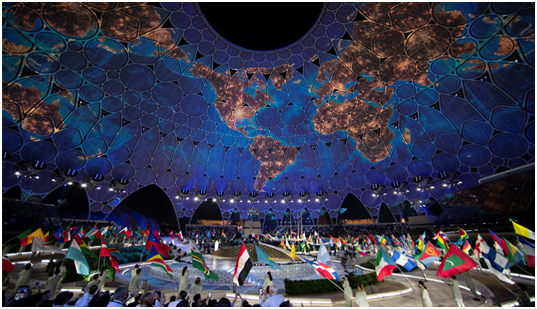 科视Christie RGB 纯激光投影机在2020年迪拜世博会开幕首月为来宾呈现叹为观止的迷人视效