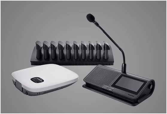 舒尔MXCW无线数字会议系统新增免提模式！