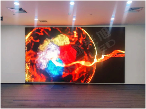 视爵光旭超薄4K小间距LED显示屏助力国泰君安证券·上海城创中心办公室智慧升级