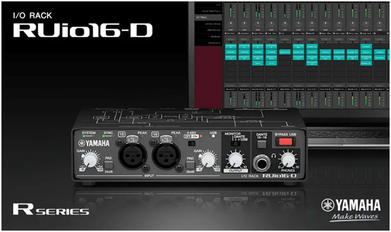 雅马哈推出革新产品RUio16-D，为基于Dante的音频系统提供VST3插件