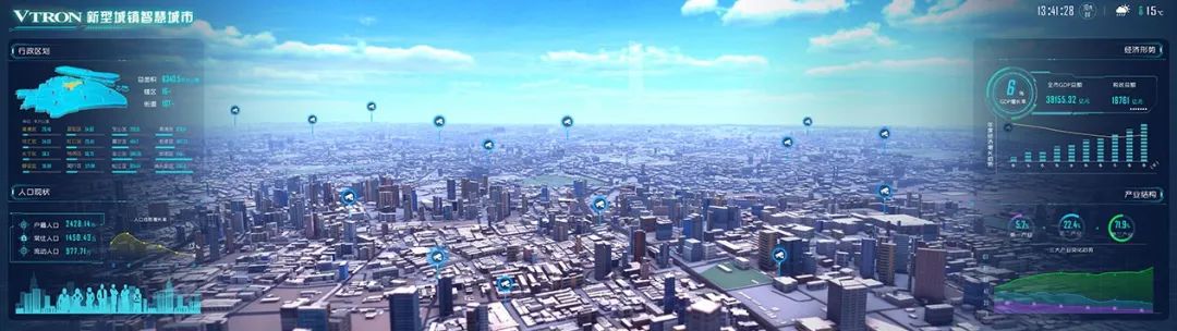 威创“新型城镇”智慧城市可视化解决方案