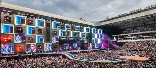 AnalogWay轻松驱动700平米巨型幕布