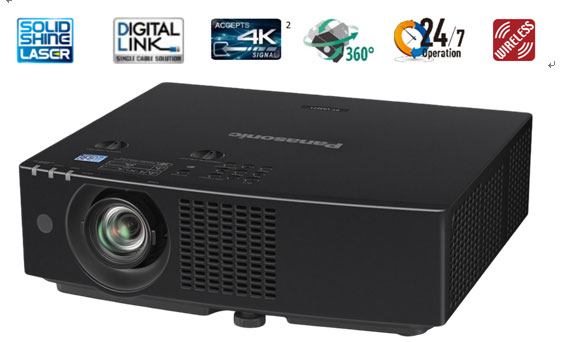 松下PT-BAZ712C系列高亮投影，轻量机身，带来炫美光影效果