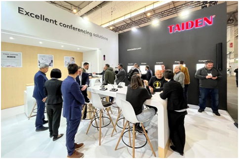 深圳台电（TAIDEN）亮相2023 ISE巴塞罗那展