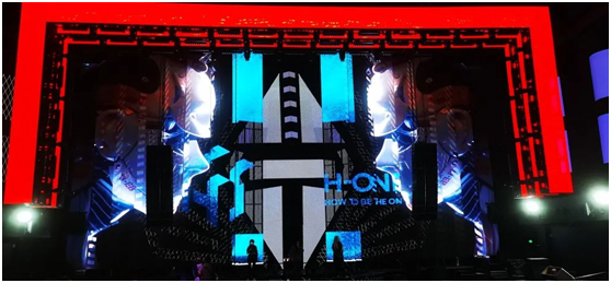 超1800㎡LED赛博世界！联建光电为华中最大H-ONE Official酒吧点亮奇幻影像