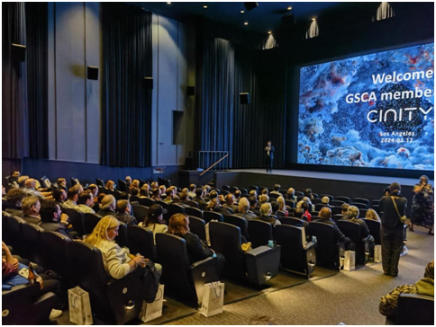 中影CINITY应国际巨幕影院协会邀请专场讲演高格式电影技术