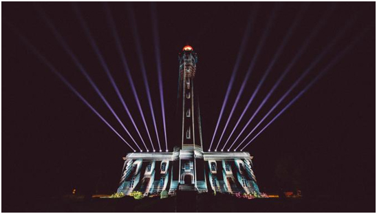 松下系统工程投影机在纪念碑之旅的舞台上大放异彩