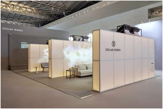 点亮创意,分享理念——索尼商用投影机助力Stellar Works展台