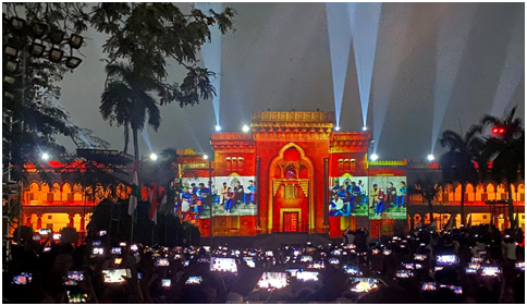 科视Christie HS系列投影机以迷人视效照亮奥斯马尼亚大学的标志性艺术学院